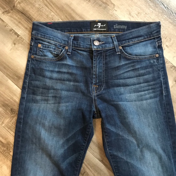 7 for all man kind slimmy luxe performance jeans - Picture 3 of 10